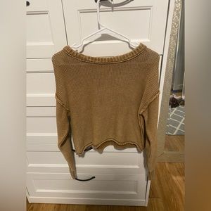 American Eagle Cropped Sweater
